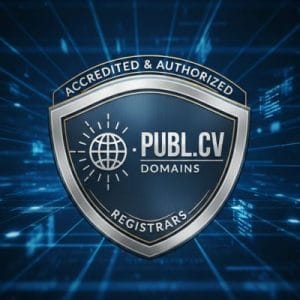 Accredited and Authorized .PUBL.CV Domain Registrars