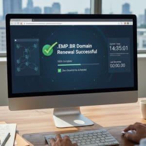 How to Renew a .EMP.BR Domain with Zero Downtime