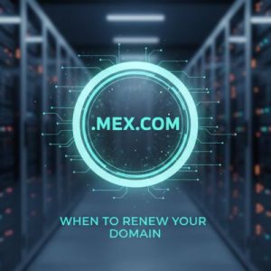 When to Renew Your .MEX.COM Domain
