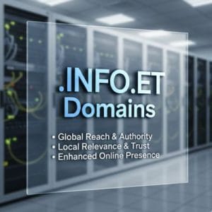Advantages of Hosting Your .INFO.ET Domain with Hiya Digital