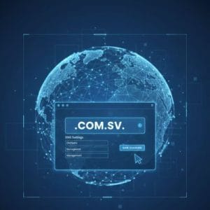 DNS Settings and Management for .COM.SV Domains