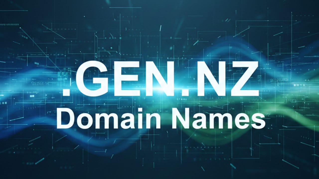 .GEN.NZ Domain Names