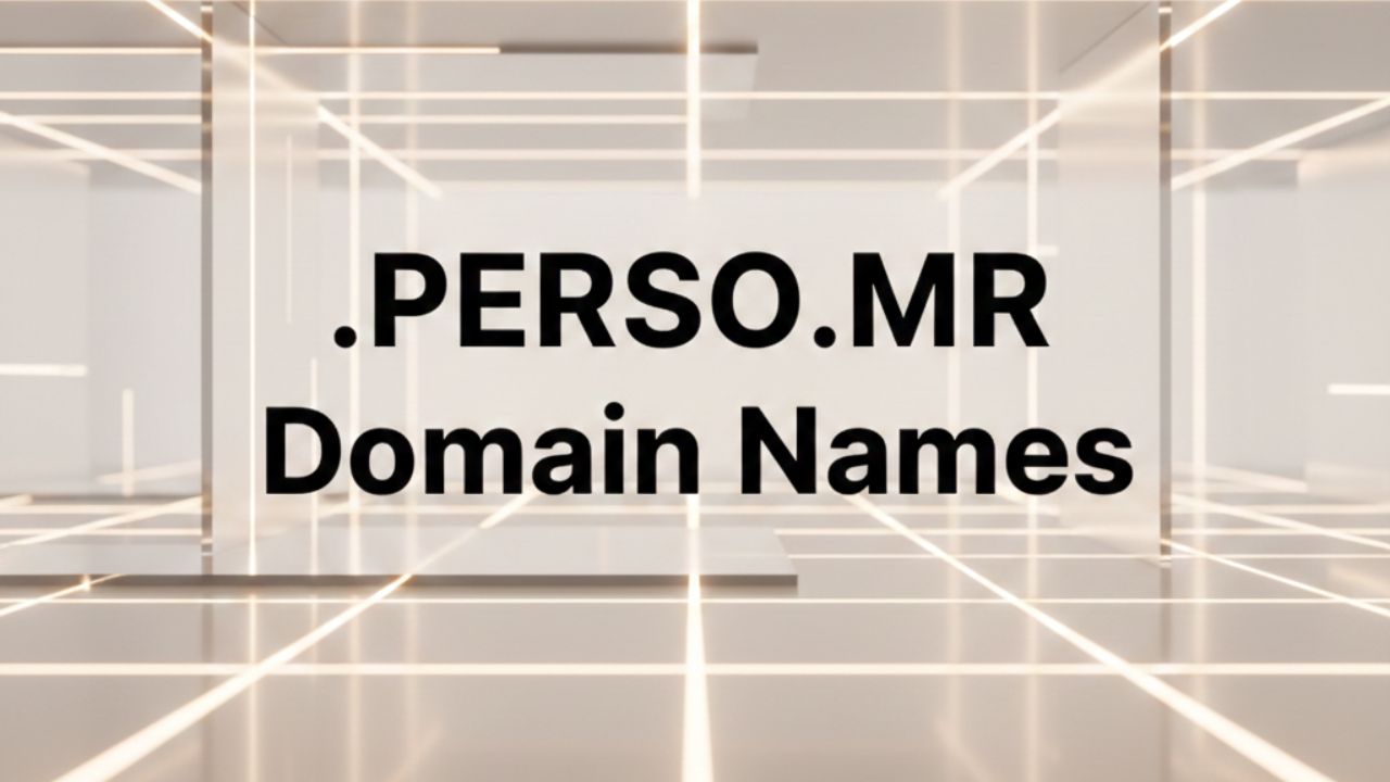 .PERSO.MR Domain Names