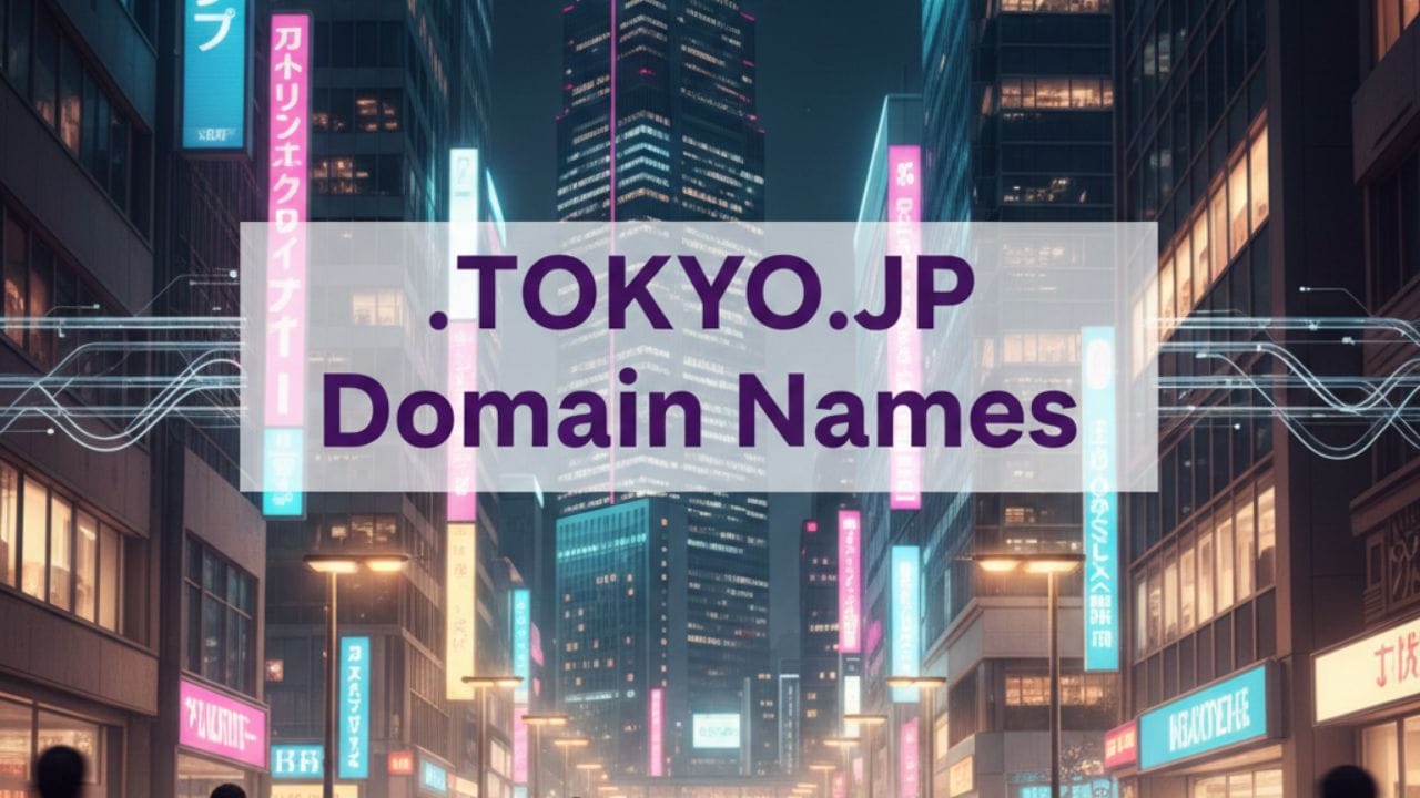 .TOKYO.JP Domain Names