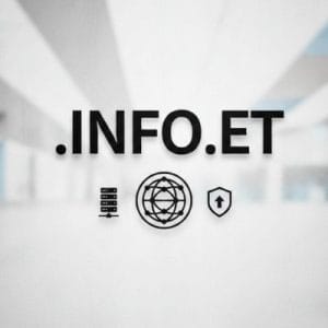 What is a .INFO.ET Domain