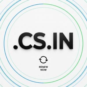 When and Why You Should Renew Your .CS.IN Domain