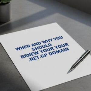 When and Why You Should Renew Your .NET.GP Domain