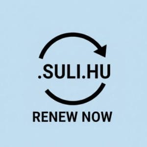 When and Why You Should Renew Your .SULI.HU Domain