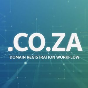Complete .CO.ZA Domain Registration Workflow