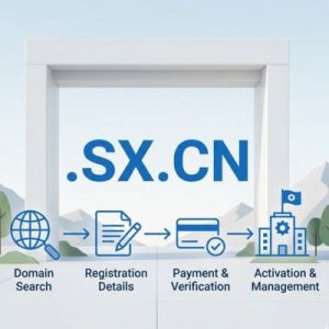 Complete .SX.CN Domain Registration Workflow