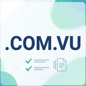 Eligibility Criteria for Registering a .COM.VU Domain