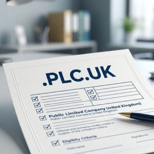 Eligibility Criteria for Registering a .PLC.UK Domain
