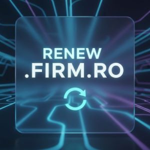 How to Renew a .FIRM.RO Domain with Zero Downtime