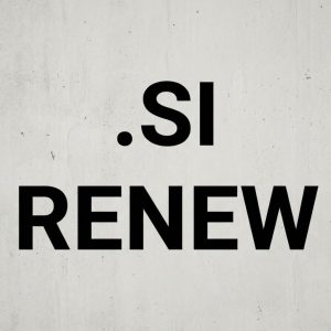 How to Renew a .SI Domain with Zero Downtime