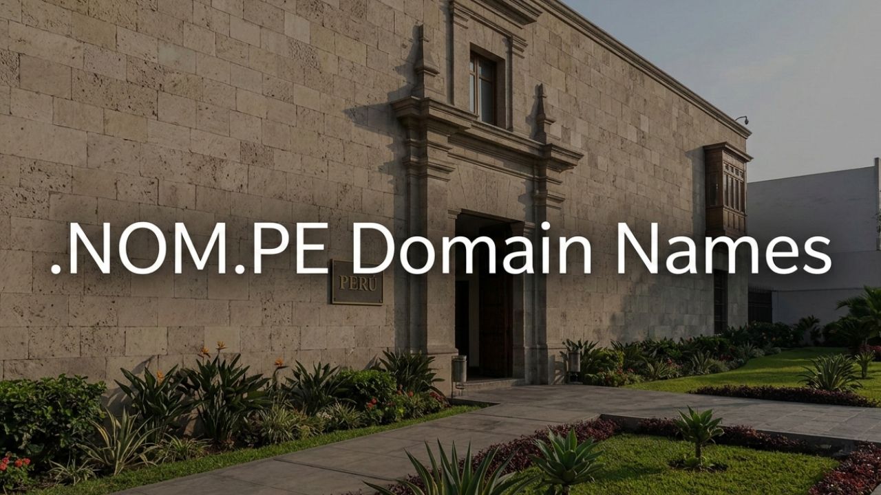 .NOM.PE Domain Names