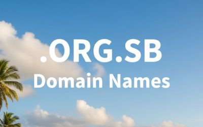 .ORG.SB Domain Names