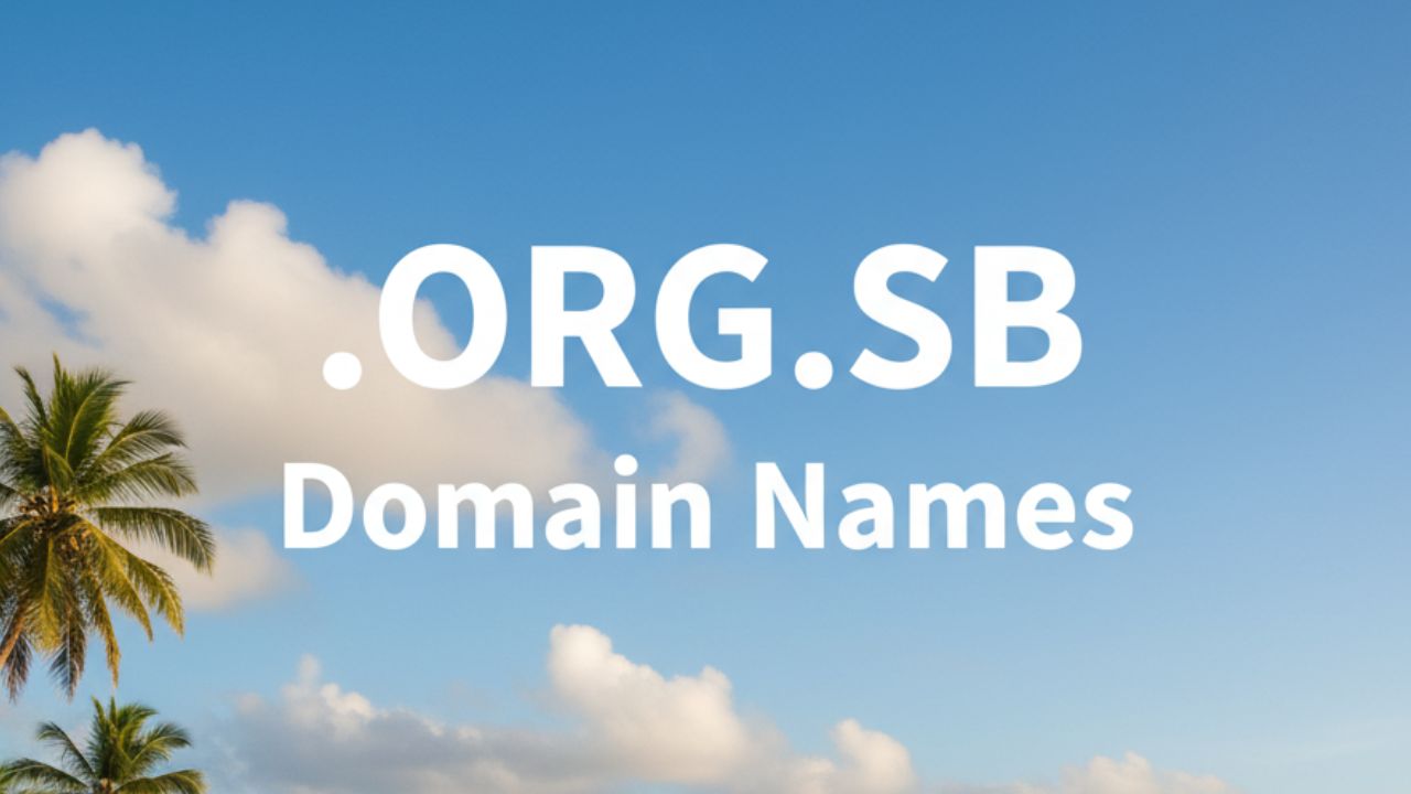 .ORG.SB Domain Names