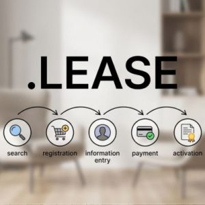 Complete .LEASE Domain Registration Workflow