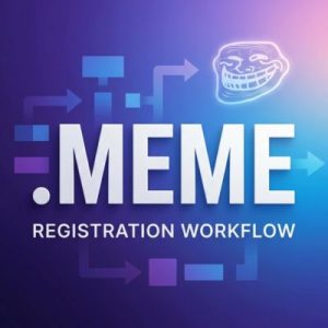 Complete .MEME Domain Registration Workflow