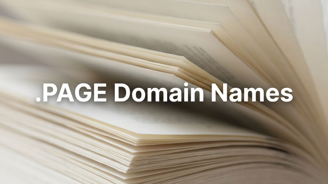 .PAGE Domain Names
