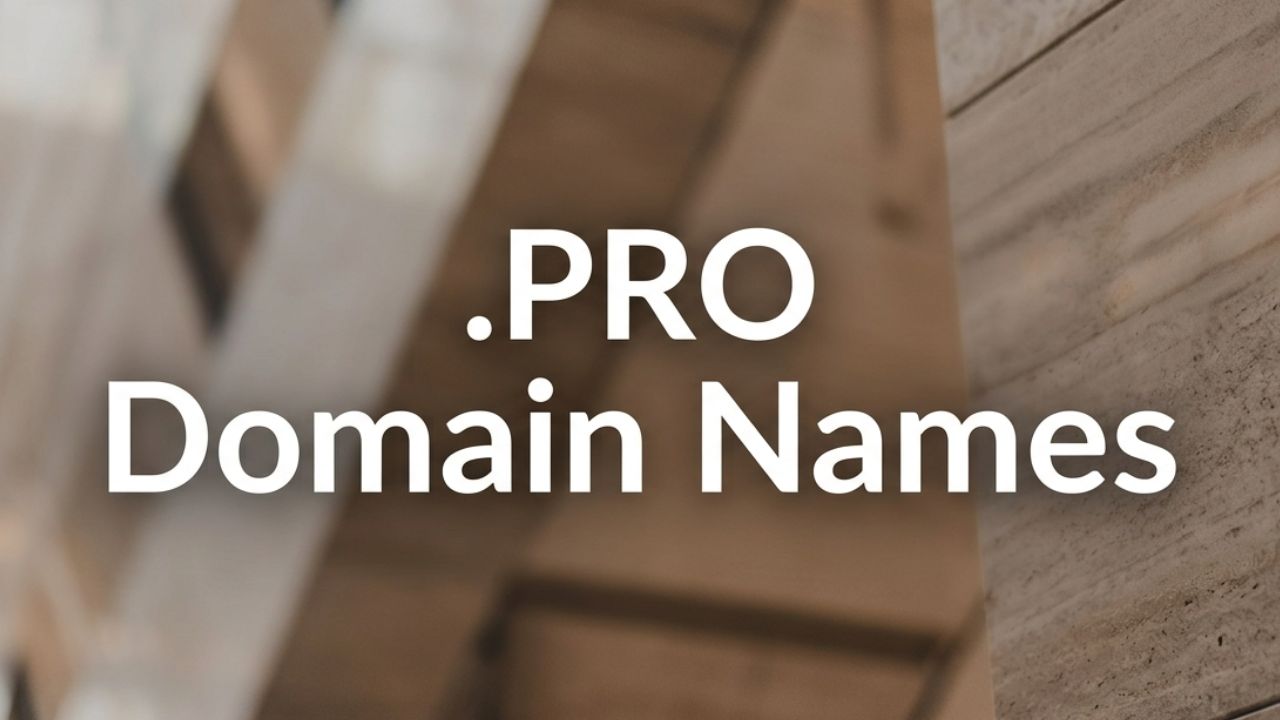 .PRO Domain Names