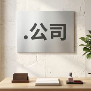 What is a (.XN--55QX5D) .公司 Domain