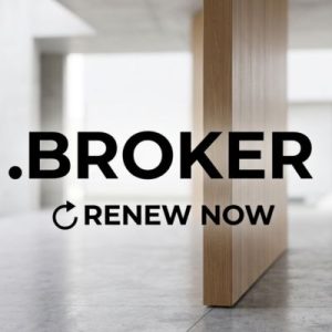 When and Why You Should Renew Your .BROKER Domain