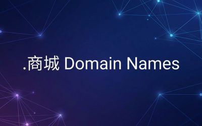 (.XN–CZRU2D) .商城 Domain Names