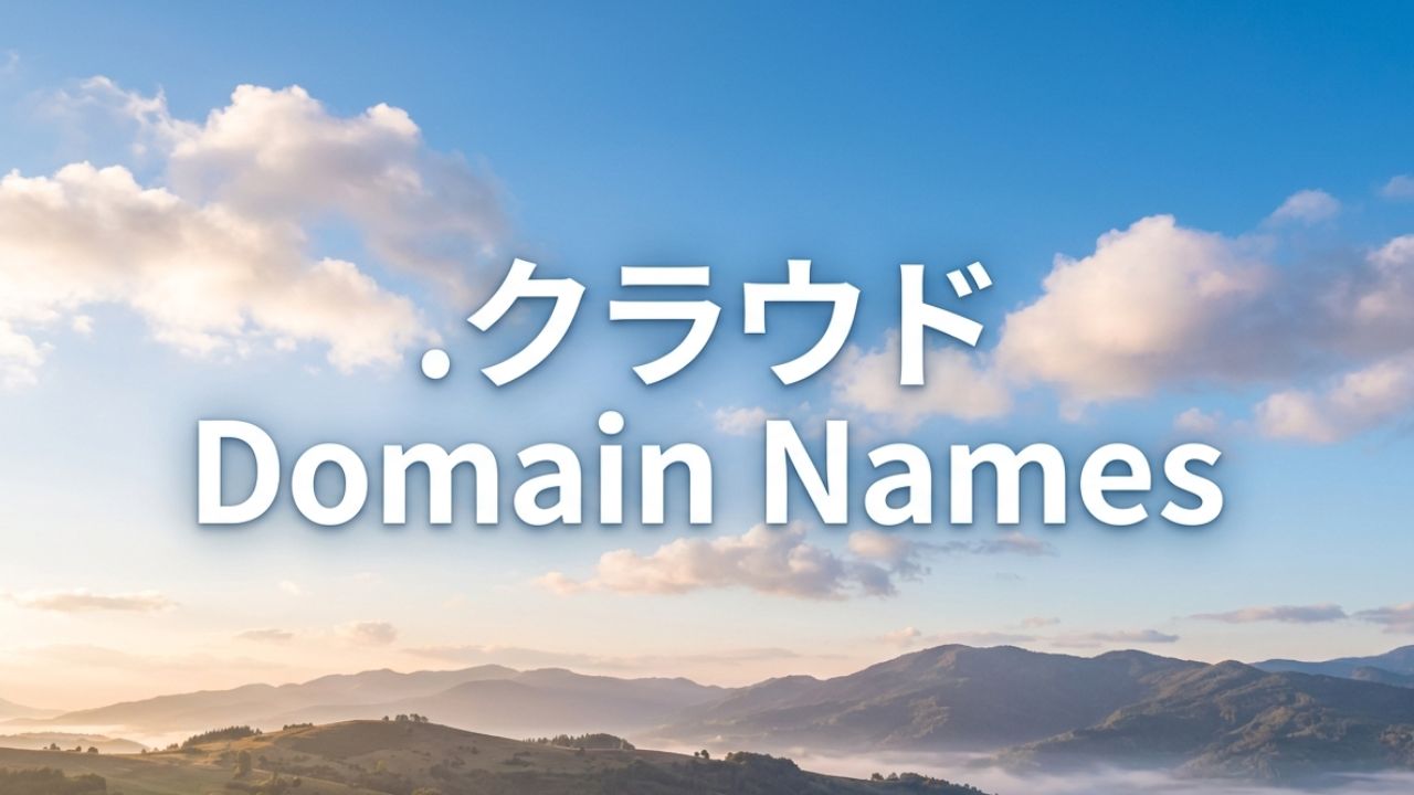 (.XN--GCKR3F0F) .クラウド Domain Names