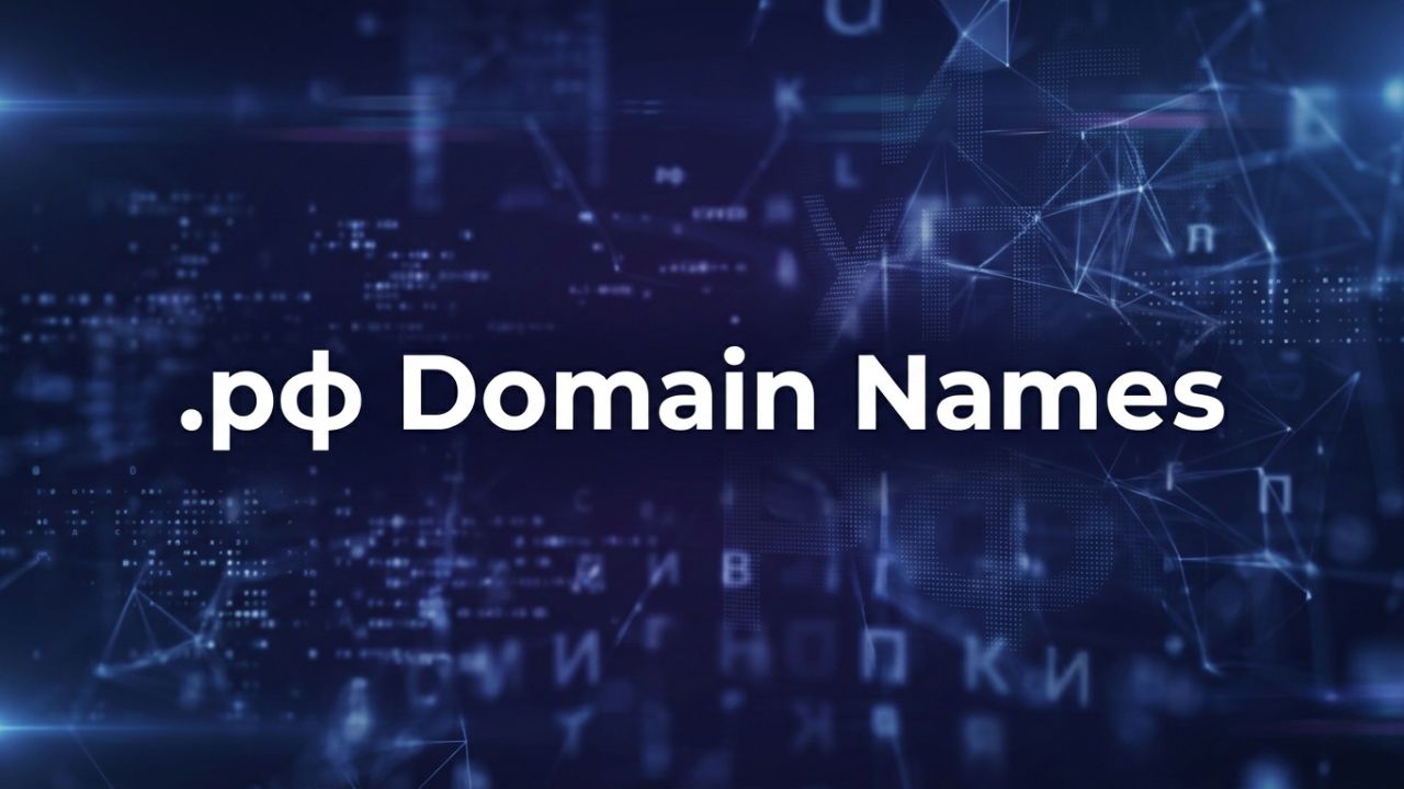 (.XN--P1AI) .рф Domain Names
