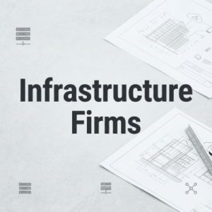 Best domain choices for Infrastructure Firms startups