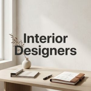 Best premium branding option in the Interior Designers space