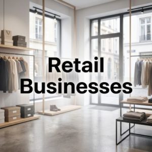 Country-specific domains used by Retail Businesses