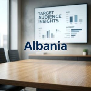 Define your brand and target audience in Albania