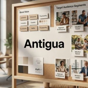 Define your brand and target audience in Antigua