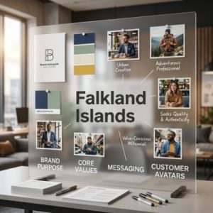 Define your brand and target audience in Falkland Islands