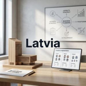Define your brand and target audience in Latvia
