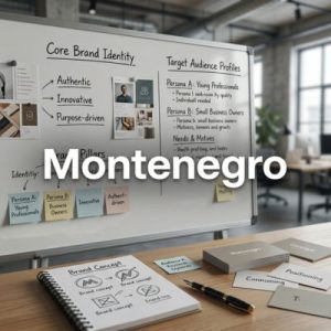 Define your brand and target audience in Montenegro