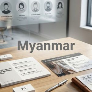 Define your brand and target audience in Myanmar