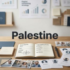 Define your brand and target audience in Palestine