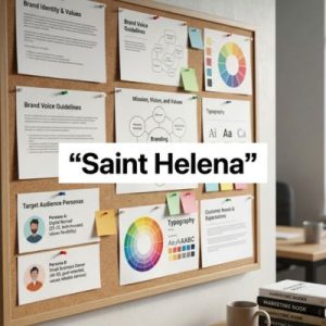 Define your brand and target audience in Saint Helena