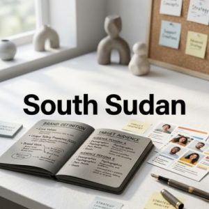 Define your brand and target audience in South Sudan