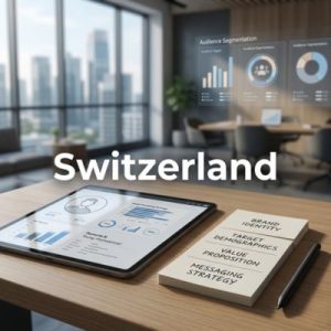 Define your brand and target audience in Switzerland