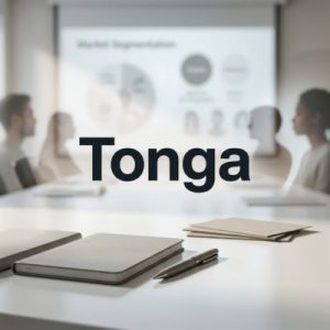 Define your brand and target audience in Tonga