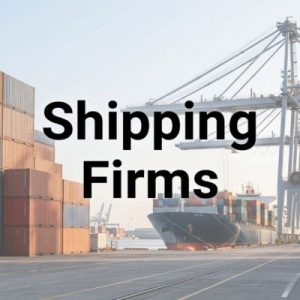 Expert guidance for the Shipping Firms domain selection