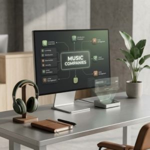 How Domain Extensions Influence Trust in Music Companies