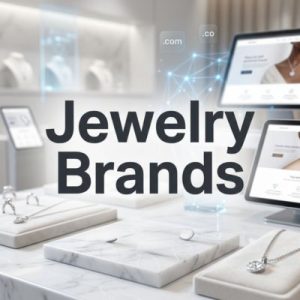 How leading jewelry brands structure their domains