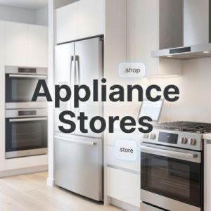 Modern Appliance Stores are using new domain extensions.