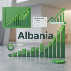SEO and visibility benefits of the right domain in Albania