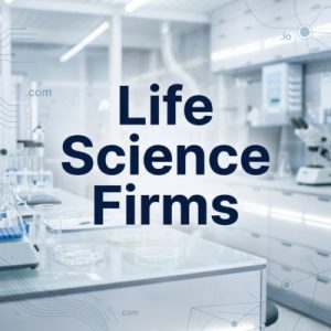 Successful Life Science Firms startups using strong domains